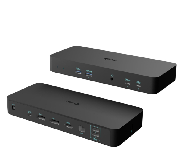 I-TEC USB-C Intelligent Triple Display Dock Power Delivery 100W C31INTGTRI4KDOCPD - 1349204 - zdjęcie 3